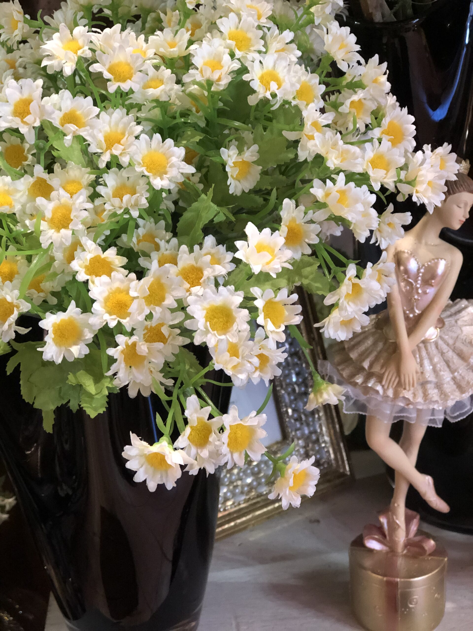 Fiore Margherita Porta Incenso e Tea-Light Bianco - GardenStuff