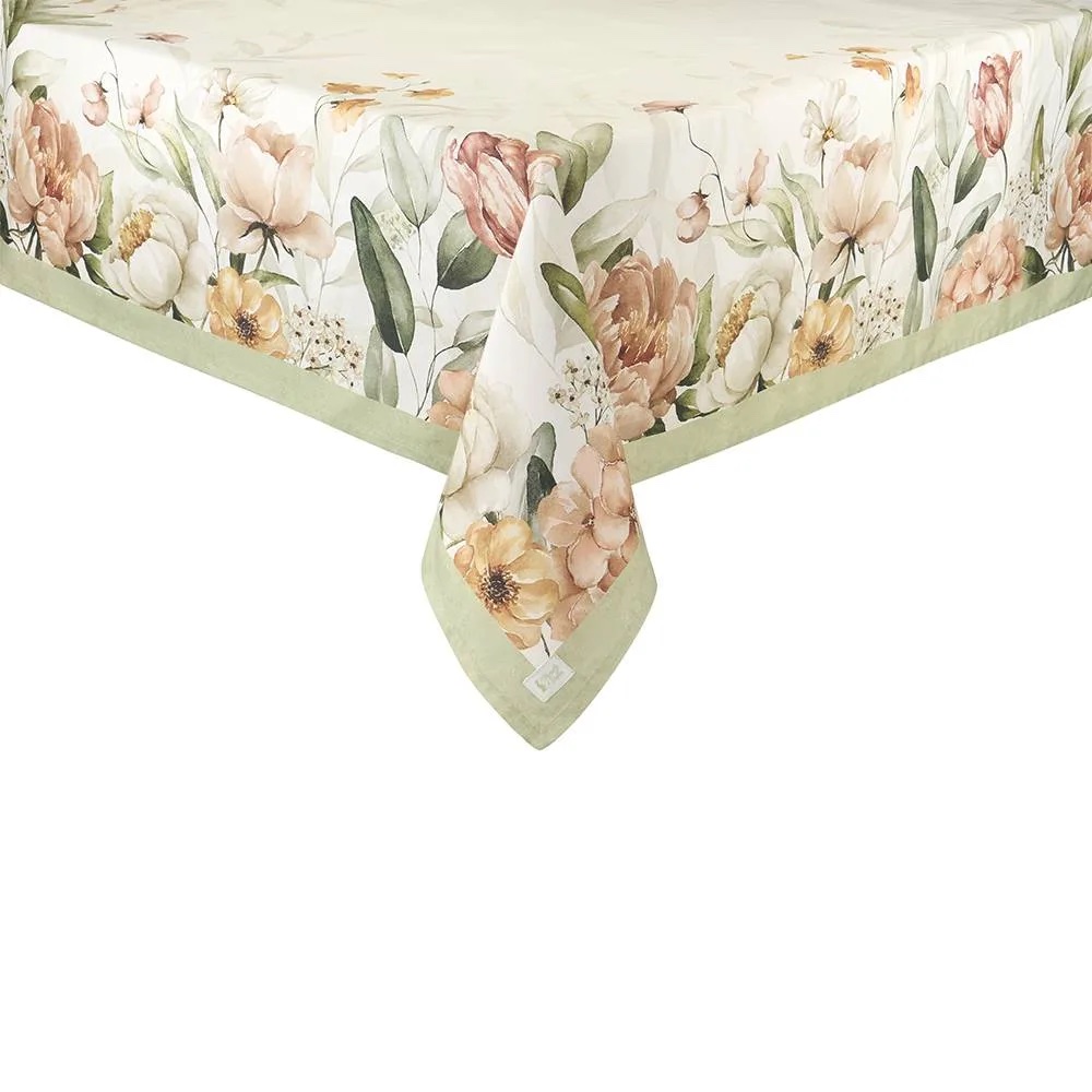 Tovaglia in cotone 160x200 " Flower Garden Collection " Nuvole di Stoffa