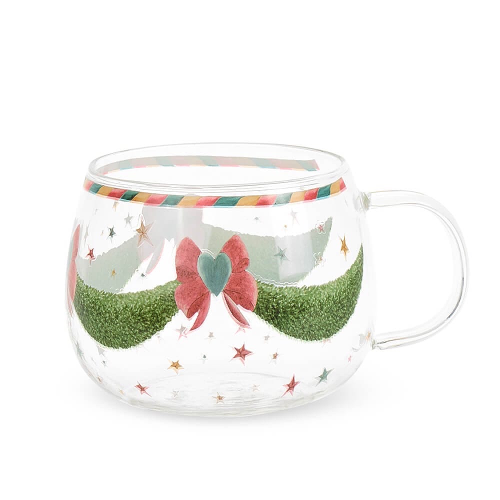 Set 2 tazze in borosilicato " La Giostra di Amelie " 300ml Nuvole di Stoffa - immagine 2